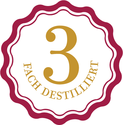 3-voudig gedistilleerd